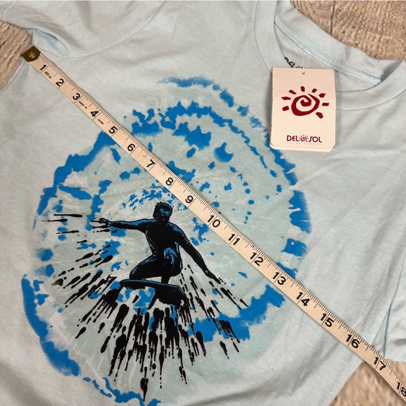 4/$25 Del Sol color changing surfer t-shirt tee kids NWT - Picture 8 of 8